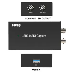 Ezcap262 USB3.0 SDI पर कब्जा USB वीडियो पर कब्जा HD पर कब्जा कार्ड