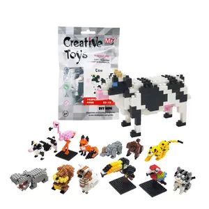 Nhà Cung Cấp Đồ Chơi Giáo Dục YIRUN Khối Xây Dựng Mini Bằng Nhựa Đồ Chơi Cho Trẻ Em Bán Buôn Khối Nano Đồ Chơi Mini Khối Xây Dựng Động Vật - Product Image 1