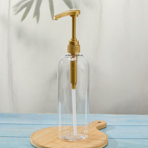 10cc 15cc 6CC ส่งออกของเหลวขนาดใหญ่สีดำ28มม. 32มม. ปั๊มพลาสติกสำหรับขวดน้ำเชื่อมแก้วขวดน้ำเชื่อมพลาสติกพร้อมเครื่องจ่าย - Product Image 6