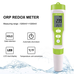 Caneta testadora de tipo caneta lcd, detector digital, ferramenta de verificação de qualidade da água, monitor atc <span class=keywords><strong>ORP</strong></span>-100 <span class=keywords><strong>redox</strong></span> - Product Image 2