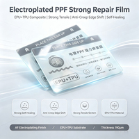 Fonlyu - Película Protectora de Pantalla de Hidrogel Transparente HD de 0,19 mm, Resistente, para Reparación, Flexible, para Máquina de Corte con Plotter