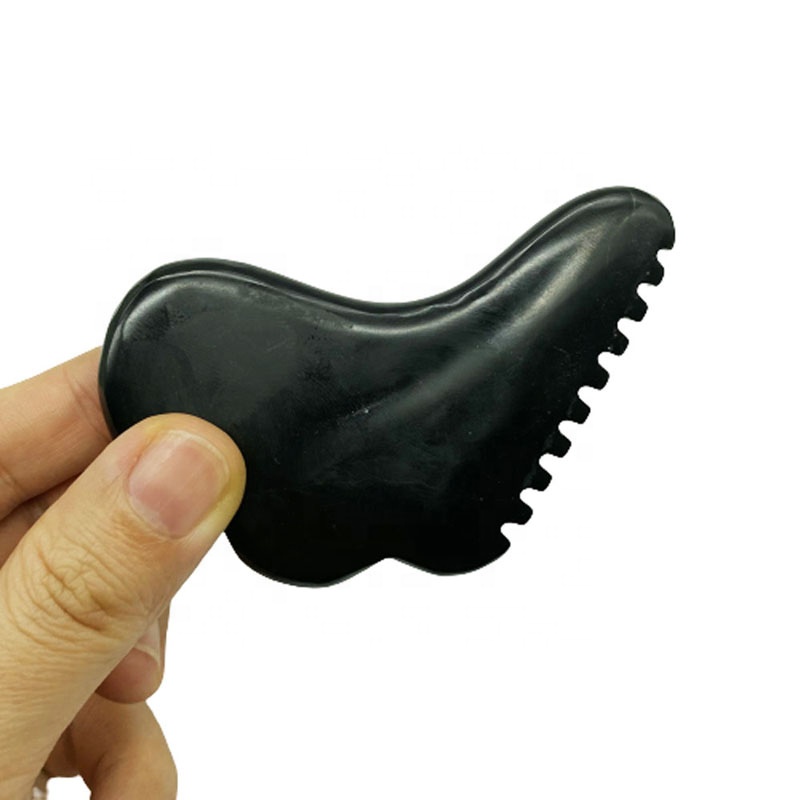 GS147 nero Bian Stone Gua Sha