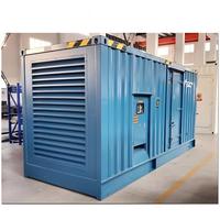 Générateur diesel silencieux de type conteneur dédié aux centres de données Yuchai YC6B135Z-D20 90kW 112.5kVA 50/60Hz 480V Auto Sans interruption
