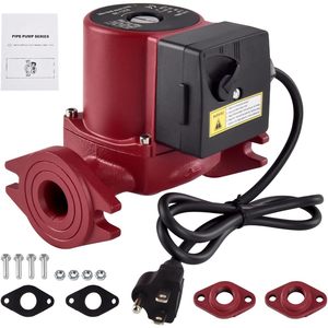 Pompe de circulation d'eau Talspity 1/25 HP 115V en fonte à 3 vitesses pour chauffage solaire radiant - Product Image 1