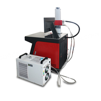 Machine de découpe laser à fibre Raycus 20W 30W 50W pour autocollants de téléphone portable argentés, petite machine laser populaire 100W pour métal et acier