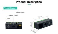 Módulo de Escáner de Código de Barras 2D Mini Personalizado Rakinda con Sensor CMOS, Interfaz USB, Lector de Códigos QR, Tamaño A4, en Stock