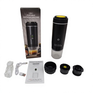 Direct Factory Portable Mini Espresso Machine Type-C Electric LED Display 3 in 1 Coffee Capsule Ground Automatic Coffee Hotel - Product Image 1