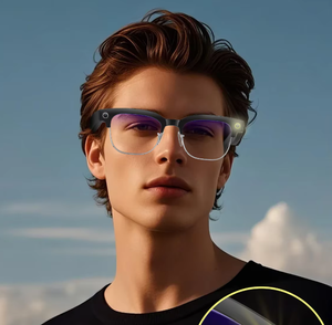 Occhiali Intelligenti AI con Funzionamento a Scorrimento, Lunga Durata della Batteria, Ultra Leggeri, Traduzione, Lenti Rimovibili e Personalizzabili - Product Image 5