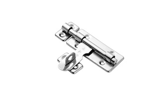 Style A en acier inoxydable loquet de porte mobile gauche et droite loquet de porte serrure de meubles boulon loquet de porte - Product Image 4