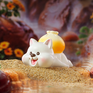 ฟิกเกอร์ Yu Mo Craft Higoki แบบกล่องสุ่ม ของสะสมเรซิ่นตั้งโต๊ะ ตุ๊กตา 6 แบบพื้นฐาน 1 แบบลับ ของเล่นสัตว์น่ารัก ของขวัญ - Product Image 4