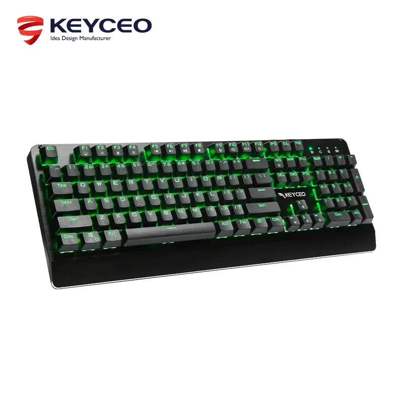 lol supreise laser usb wired RGB metallic gaming mechanical keyboard diy vintage metal with customize teclado