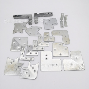 Support d'angle en aluminium Autonomy 70x41.5x2mm, connecteur en L à angle droit pour armoires, placards et portes - Product Image 5