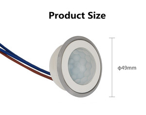 Geagood Pir Ir Light <span class=keywords><strong>Sensor</strong></span> de movimiento Interruptor de lámpara de inducción humana infrarroja 220V 50Hz Luces Control Techo encendido apagado <span class=keywords><strong>3</strong></span>-6m Detección - Product Image 5