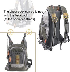 <span class=keywords><strong>Chaleco</strong></span> de <span class=keywords><strong>pesca</strong></span> Paquete de <span class=keywords><strong>pesca</strong></span> <span class=keywords><strong>chaleco</strong></span>/<span class=keywords><strong>Chaleco</strong></span> de <span class=keywords><strong>pesca</strong></span> Sling Pack/<span class=keywords><strong>pesca</strong></span> <span class=keywords><strong>mochila</strong></span> impermeable de <span class=keywords><strong>pesca</strong></span> Rod rollo organizador bolsa - Product Image 2