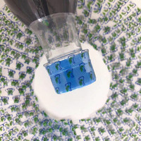 Vente en gros de bandes thermorétractables perforées Bandes d'étanchéité étanches en plastique PET pour cols de bouteilles