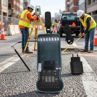 GPS RTK GNSS Multifrecuencia de Alta Precisión, Portátil, con 4G y Software IP68 para Mapeo Topográfico