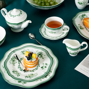 Đĩa ăn sứ xương cao cấp PITO bán buôn, đồ sứ Trung Quốc cao cấp dùng cho khách sạn, tiệc cưới - Product Image 5