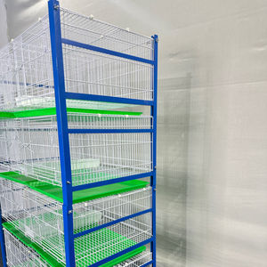 Gabbia Portatile per Piccioni da Corsa con Spazio Abitativo Confortevole per la Cura e l'Addestramento dei Piccioni - Product Image 3