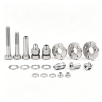 Pièces de machine de fraisage CNC en acier inoxydable sur mesure, haute précision, 5 axes, usinage industriel de l'aluminium, petites pièces
