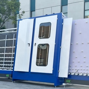 Máquina Vertical para Lavar y Secar Vidrio, Equipo de Procesamiento de Vidrio Aislante con Motor, Espesor de 3-19 mm, 380V 20kW - Product Image 6