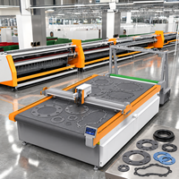 CNC Salınımlı Bıçaklı Conta Kesme Makinesi (Kauçuk, Grafit, Asbestsiz Sızdırmazlık Malzemeleri için)