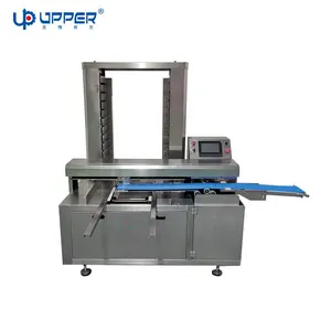 Automatic mooncake Cakes biscuits Stamping Tray Arrangement Machine automatic tray aligning machine