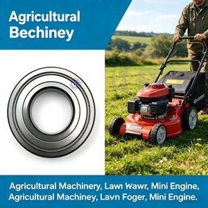 Cuscinetto a Sfera a Gola Profonda NTN Giapponese 6203ZZ 17x40x12mm con Protezione Antipolvere ZZ in Metallo per Macchine Agricole e Tosaerba - Product Image 1