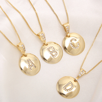 Colliers Pour Femmes Lettre Collier Bijoux En Acier Inoxydable En Acier Inoxydable Initial Ras Du Cou Lettre Nom Collier De Mode Zircon