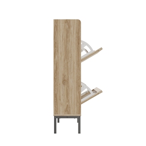 FCJ 2 Flip shoot Cabinet moderno minimalista Multi-strato scarpiera per la casa mobili per l'ingresso e la scala esterna
