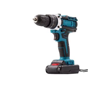 21볼트 리튬 배터리 다기능 무선 드릴 가변 속도 임팩트 전동 드라이버 조합 공구 (DC 모터 포함) - Product Image 2