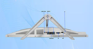 21.5-23.8 इंच निर्मित डेस्कटॉप ao कंप्यूटर i3 प्रोसेसर 8gb मोनोब्लॉक एसएसडी हार्ड ड्राइव - Product Image 5