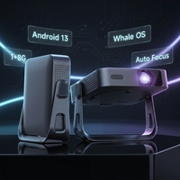 Proyector Inteligente Android 13 2026 C304, Resolución Nativa 1080P, 360 ANSI, Enfoque Automático, Sistema Operativo Whale OS con Licencia, Netflix, YouTube, WiFi6, Venta al Por Mayor OEM