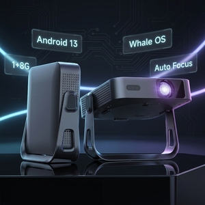 Projecteur intelligent Android 13 C304 2026, 1080P natif, 360 ANSI, mise au point automatique, sous licence Whale OS, Netflix, YouTube, WiFi6, vente en gros OEM - Product Image 3
