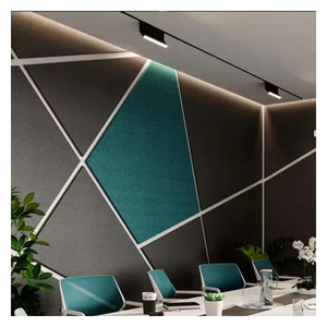 Pannelli acustici in poliestere ad alta densità 9/12Mm autoadesivi Tiange <span class=keywords><strong>isolamento</strong></span> <span class=keywords><strong>fonoassorbente</strong></span> per parete e soffitto - Product Image 1