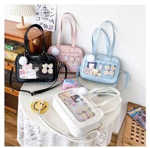 Bolso Bandolera Transparente de Lujo 2025: Elegante Exhibidor de Pines, Versátil y Adorable para Mujeres Jóvenes - Product Image 2