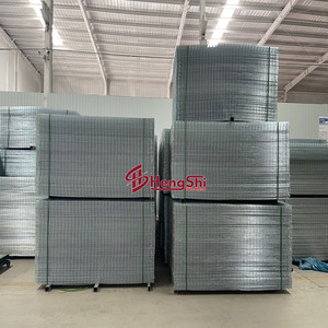 Gegalvaniseerd Ijzerdraad Vierkant Gat Gelast Gaas Hekwerk Paneel - Product Image 3