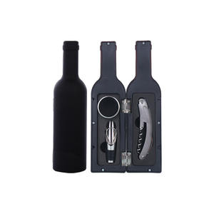 Ensemble de 5 ouvre-bouteilles à vin, <span class=keywords><strong>tire</strong></span>-<span class=keywords><strong>bouchon</strong></span>, kit d'accessoires <span class=keywords><strong>Screwpull</strong></span> avec autocollants pour boissons, <span class=keywords><strong>tire</strong></span>-bouchons et ouvre-bouteilles essentiels - Product Image 5