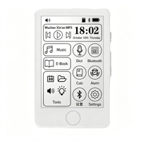 Nouvel écran E-ink 	 Lecteur MP3 avec grande autonomie, recherche de dictionnaire hors ligne, lecteur de musique portable