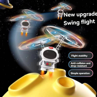 Niños Robot volador juguetes astronauta Mini inducción infrarroja bola voladora avión nave espacial Drone helicóptero juguetes para niños
