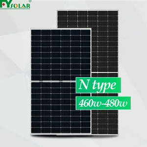 太阳能光伏电池板n型太阳能电池板460w 465w 470w 475w 480w光伏太阳能电池板460