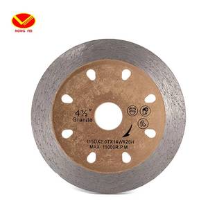 Granite gạch ceramic cắt đĩa d115mm Báo Chí nóng thiêu kết 4.5 inch tay thấy toàn bộ liên tục phân khúc cắt 1/2in - Product Image 4