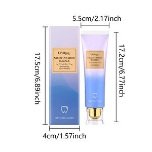 Dentifrice blanchissant chimique de haute qualité 2025, 100g, blanc éclatant, à la nicotinamide, élimine les taches dentaires, pour usage hôtelier - Product Image 5