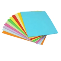 Papel de Color A4, 16 Colores Surtidos, Papel de Impresión de Colores para Manualidades, Oficina, Escuela, Hojas al por Mayor