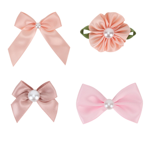 Midi Customize Handmade <strong>Small</strong> <strong>Ribbon</strong> <strong>Bow</strong> Trimming Pre-tied Gift Lingerie <strong>Bow</strong> for Underwear Girl Dress Decoration - Product Image 4