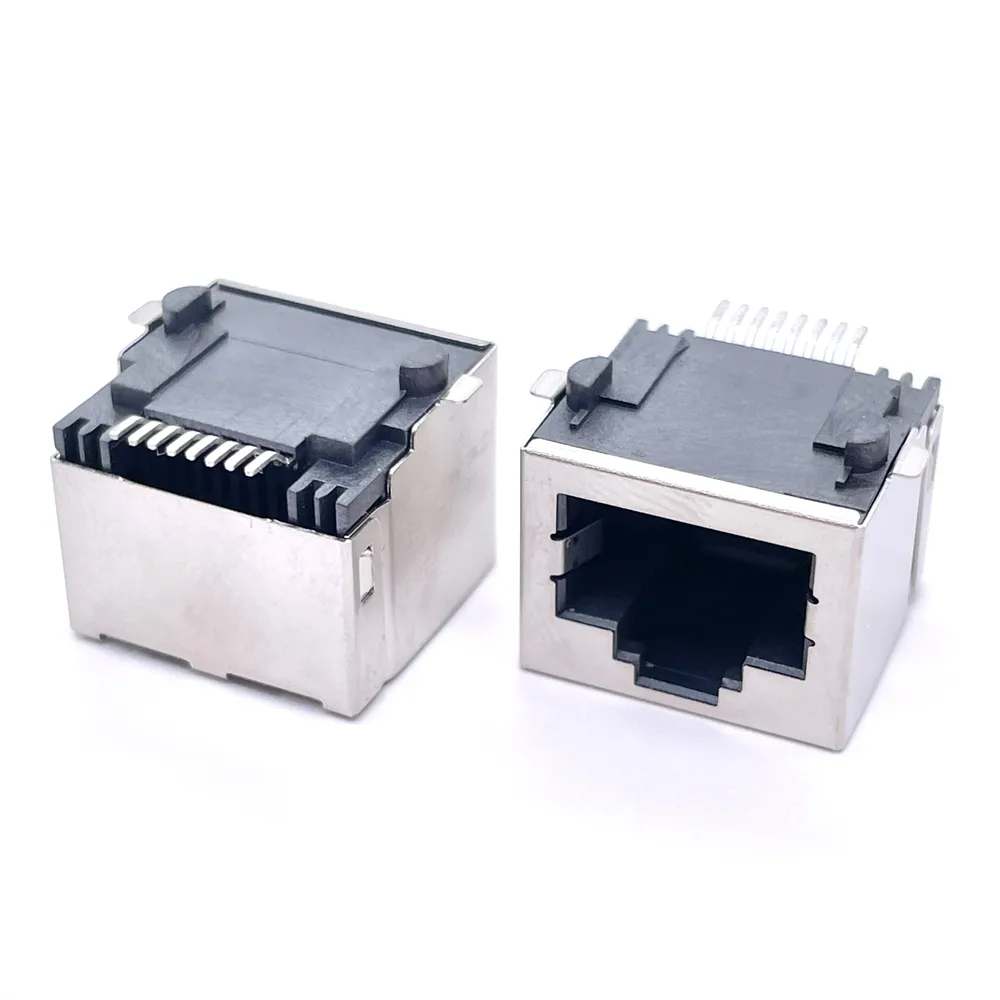 Soulin RJ45 Cat6 Keystone Jack Rj45 coupler shielding Faceplate Mount Network Socket PCB Board Connector