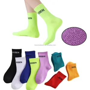 QC 100% Quality crew designer cotton ankle women logo unisex compression sports grip custom socks & hosiery