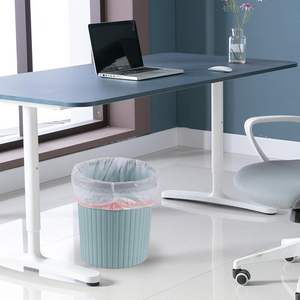 Bolsas de Basura Pequeñas con Cordón de PE Blanco, Desechables y Reciclables, Ecológicas para Uso en el Baño - Product Image 5