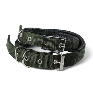 Werkseitiger Direkt vertrieb Verstellbare gepolsterte Haustier halsbänder Polypropylen-Hunde halsband mit Metalls chnalle und D-Ring - Product Image 4