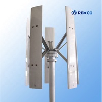 Générateur d'énergie gratuite 10KW turbine éolienne système de générateur d'électricité à énergie solaire hybride