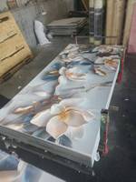Revêtement mural PVC effet marbre brillant 5D de luxe pour la décoration intérieure, imperméable, anti-UV, taille et épaisseur sur mesure, 3 mm d'épaisseur.